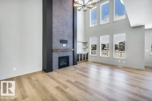 65 Norwyck Way, Spruce Grove, AB - Indoor With Fireplace