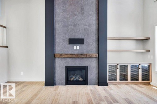 65 Norwyck Way, Spruce Grove, AB - Indoor With Fireplace