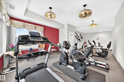 #421 14259 50 St Nw, Edmonton, AB - Indoor Photo Showing Gym Room