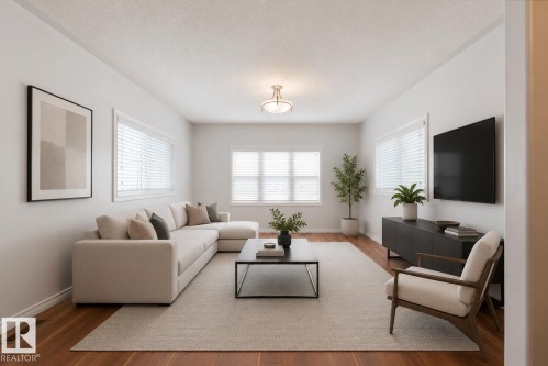 #35 305 Calahoo Rd, Spruce Grove, AB - Indoor Photo Showing Living Room