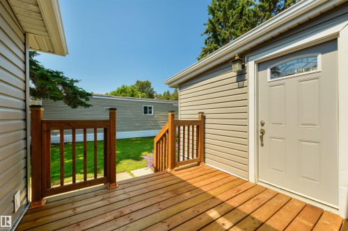 #35 305 Calahoo Rd, Spruce Grove, AB - Outdoor With Deck Patio Veranda With Exterior