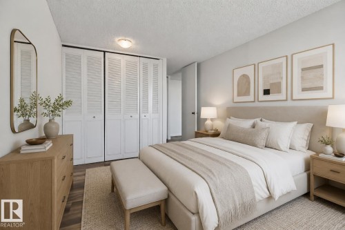 #1507 10883 Saskatchewan Dr Nw, Edmonton, AB - Indoor Photo Showing Bedroom