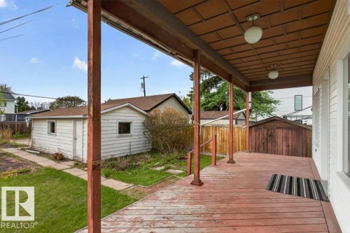 10640 79 Street Nw, Edmonton, AB - Outdoor With Deck Patio Veranda With Exterior