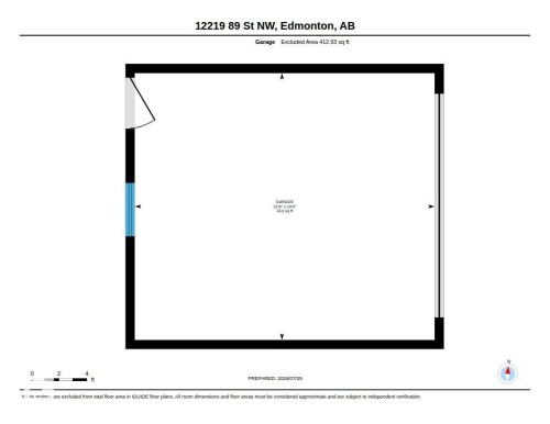 Floor plan - 12219 89 Street Nw, Edmonton, AB - Other