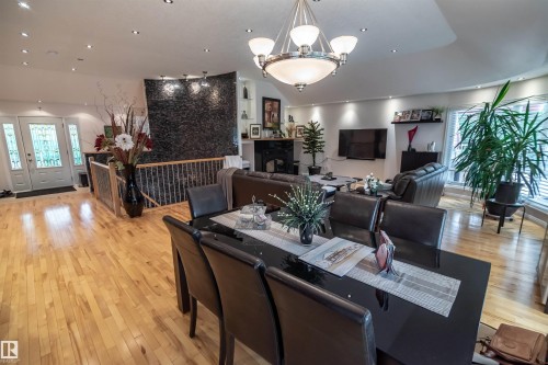 5631 49 Street, Rural Lac Ste. Anne County, AB - Indoor With Fireplace