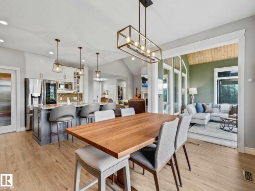 1A 53521 Rge Rd 272, Rural Parkland County, AB - Indoor Photo Showing Dining Room