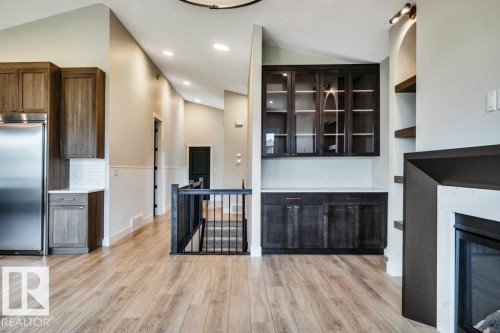 21 Norwyck Way, Spruce Grove, AB - Indoor With Fireplace