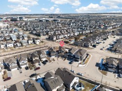 Residential neighborhood featuring a mix of detached and attached homes - 
