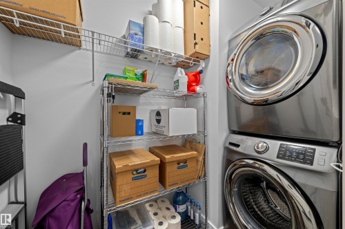 #408 10837 83 Av Nw, Edmonton, AB - Indoor Photo Showing Laundry Room