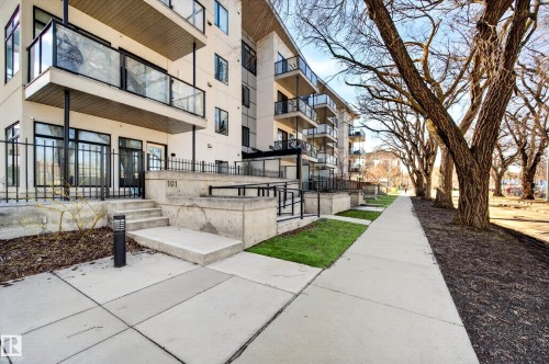 #408 10837 83 Av Nw, Edmonton, AB - Outdoor With Balcony