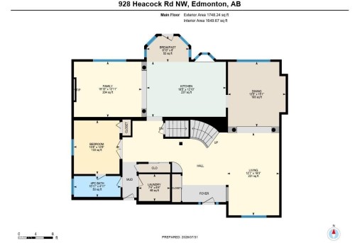Floor plan - 928 Heacock Road Nw, Edmonton, AB - Other