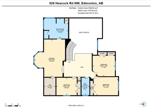 Floor plan - 928 Heacock Road Nw, Edmonton, AB - Other