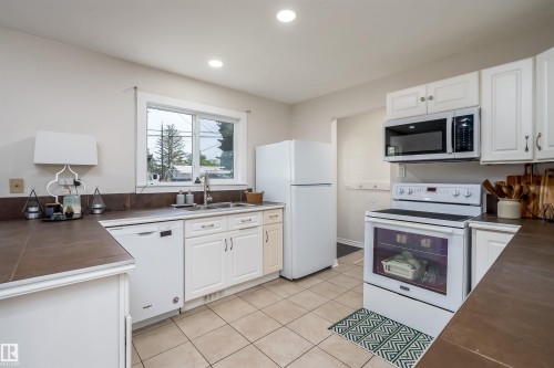 11236 40 Avenue Nw, Edmonton, AB - Indoor Photo Showing Kitchen With Double Sink