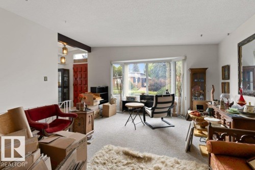 11408 53 Avenue Nw, Edmonton, AB - Indoor Photo Showing Living Room
