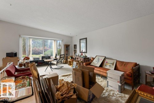 11408 53 Avenue Nw, Edmonton, AB - Indoor Photo Showing Living Room