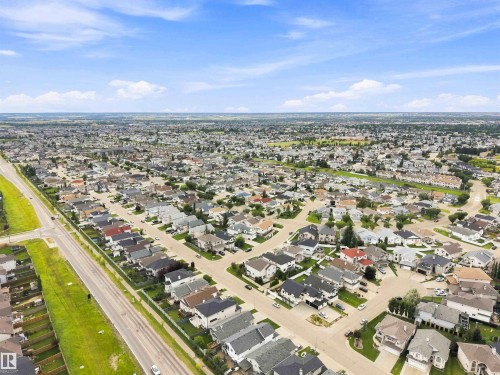 Expansive residential area featuring numerous single-family homes, established streets, and mature landscaping - 6320 166 Avenue Nw, Edmonton, AB - Outdoor With View