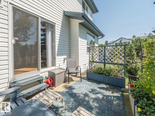 #42 450 Hyndman Cr Nw, Edmonton, AB - Outdoor With Deck Patio Veranda With Exterior