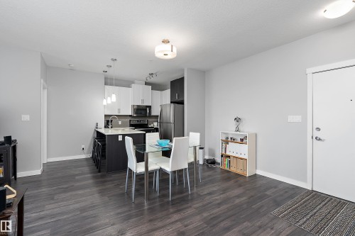 #407 812 Welsh Dr Sw, Edmonton, AB - Indoor Photo Showing Dining Room
