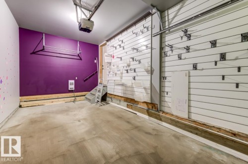 12114 16 Avenue Sw, Edmonton, AB - Indoor Photo Showing Garage