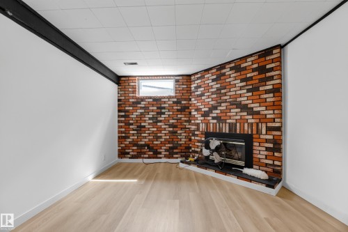 304 Fir Street, Sherwood Park, AB - Indoor With Fireplace