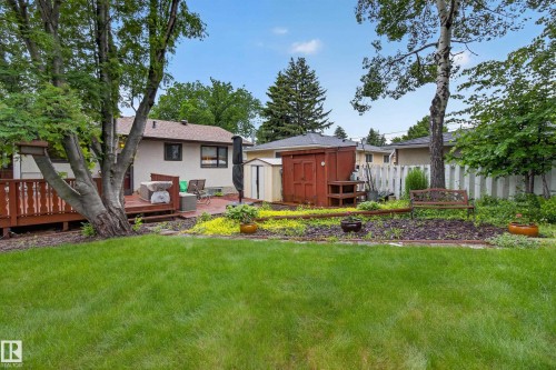 304 Fir Street, Sherwood Park, AB - Outdoor With Deck Patio Veranda With Backyard
