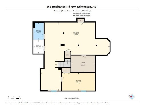 basement - 568 Buchanan Road Nw, Edmonton, AB - Other