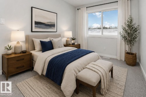 2735 6 Avenue Sw, Edmonton, AB - Indoor Photo Showing Bedroom
