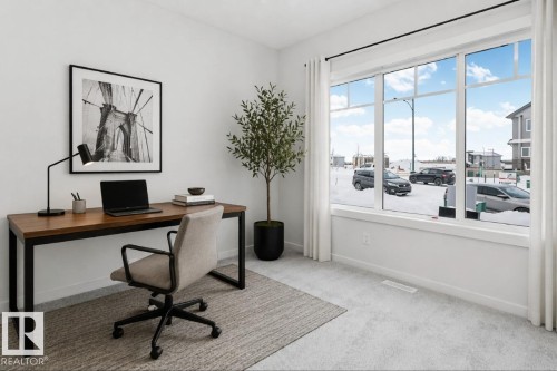 2735 6 Avenue Sw, Edmonton, AB - Indoor Photo Showing Office
