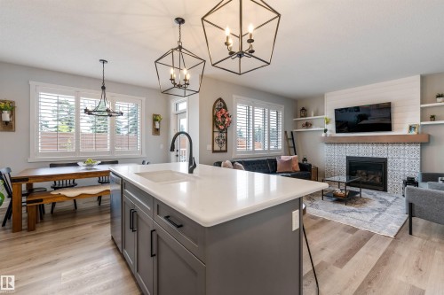 23 Jamison Crescent, St. Albert, AB - Indoor With Fireplace