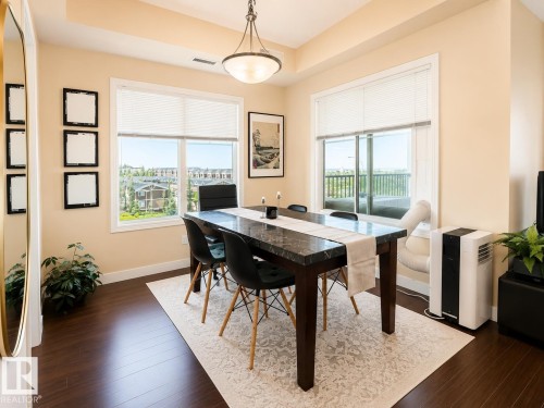 #3403 6 Augustine Cr, Sherwood Park, AB - Indoor Photo Showing Dining Room