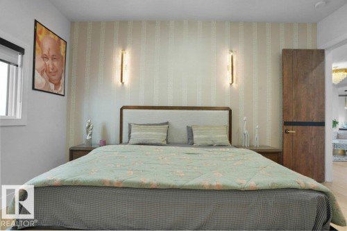 5104 Woolsey Link Nw, Edmonton, AB - Indoor Photo Showing Bedroom