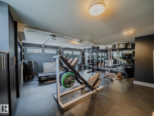 #80 23333 Wye Rd, Rural Strathcona County, AB - Indoor Photo Showing Gym Room