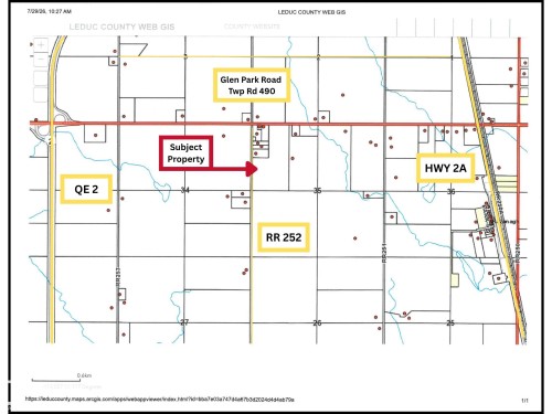 Township Rd 490 Range Road 252, Rural Leduc County, AB 