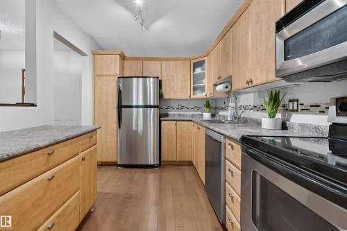 #302 11020 19 Av Nw, Edmonton, AB - Indoor Photo Showing Kitchen