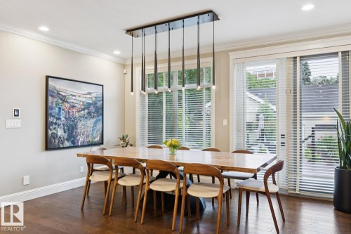 8927 117 Street Nw, Edmonton, AB - Indoor Photo Showing Dining Room