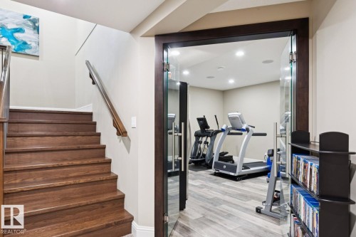8927 117 Street Nw, Edmonton, AB - Indoor Photo Showing Gym Room