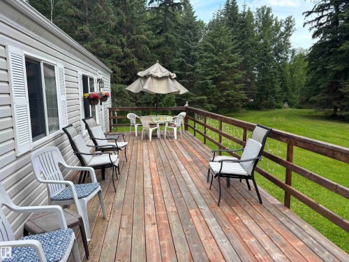 #10A 185073 Twp Rd 654, Rural Athabasca County, AB - Outdoor With Deck Patio Veranda With Exterior