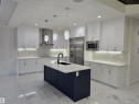 228 36 Street Sw, Edmonton, AB  - Indoor Photo Showing Kitchen With Upgraded Kitchen 