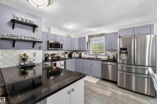 56420 Rge Rd 231, Rural Sturgeon County, AB - Indoor Photo Showing Kitchen With Upgraded Kitchen