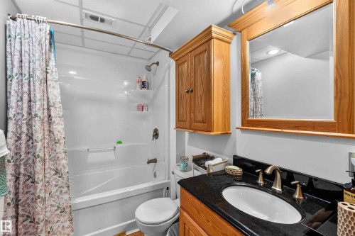 4 pc bathroom in the basement - 56420 Rge Rd 231, Rural Sturgeon County, AB - Indoor Photo Showing Bathroom