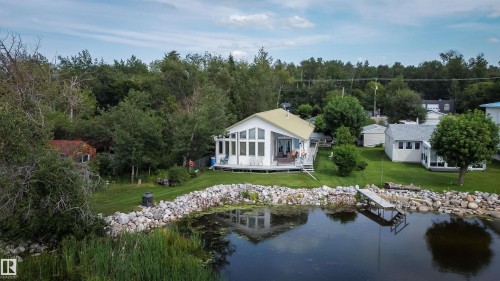 4740 Sunset Drive, Rural Lac Ste. Anne County, AB - Outdoor With Body Of Water With View