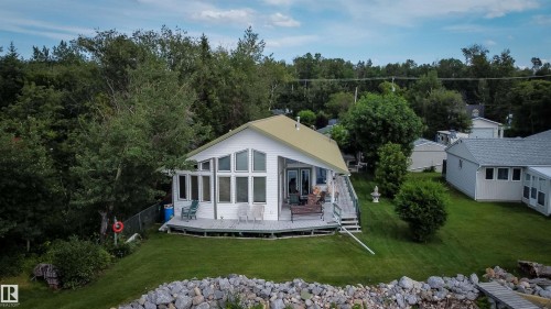 4740 Sunset Drive, Rural Lac Ste. Anne County, AB - Outdoor With Deck Patio Veranda