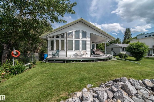 4740 Sunset Drive, Rural Lac Ste. Anne County, AB - Outdoor With Deck Patio Veranda