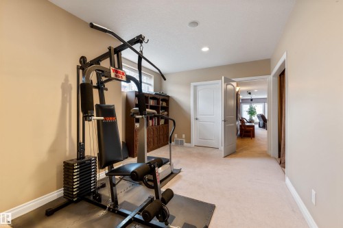 #38 1225 Wanyandi Rd Nw, Edmonton, AB - Indoor Photo Showing Gym Room