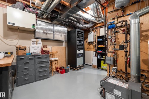 #38 1225 Wanyandi Rd Nw, Edmonton, AB - Indoor Photo Showing Basement