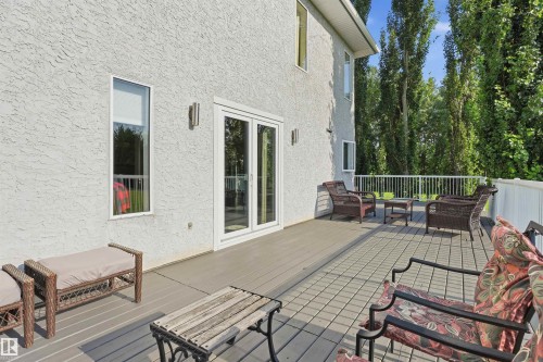 #43 27507 Twp Road 544, Rural Sturgeon County, AB - Outdoor With Deck Patio Veranda With Exterior