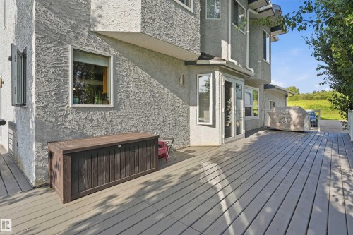 #43 27507 Twp Road 544, Rural Sturgeon County, AB - Outdoor With Deck Patio Veranda With Exterior