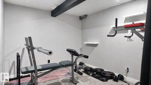 16608 109 Street Nw, Edmonton, AB - Indoor Photo Showing Gym Room