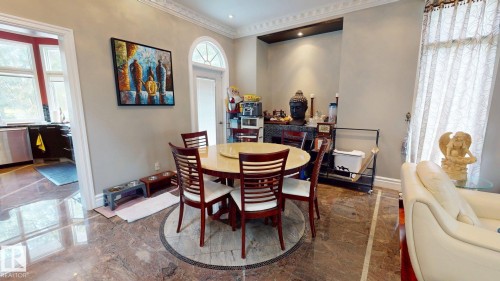 852 Wheeler Road Nw, Edmonton, AB - Indoor Photo Showing Dining Room