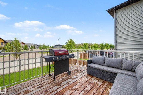 924 Morris Way, Leduc, AB - Outdoor With Deck Patio Veranda With Exterior